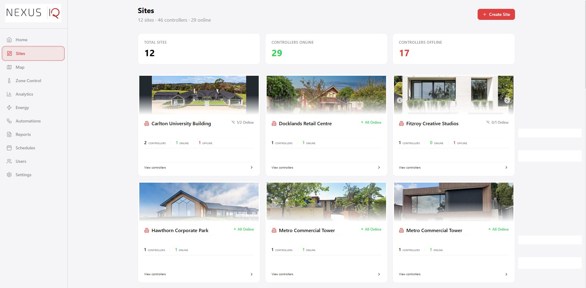 Nexus iQ dashboard