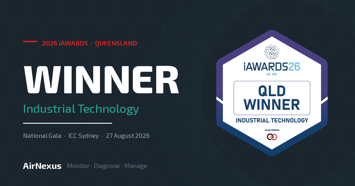 iAwards 2026 Queensland Winner, Industrial Technology