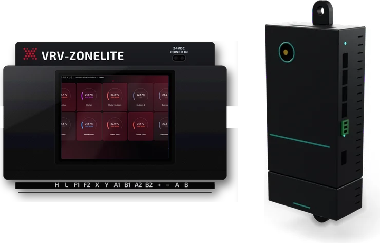 VRV-Zonelite controller with the zone module